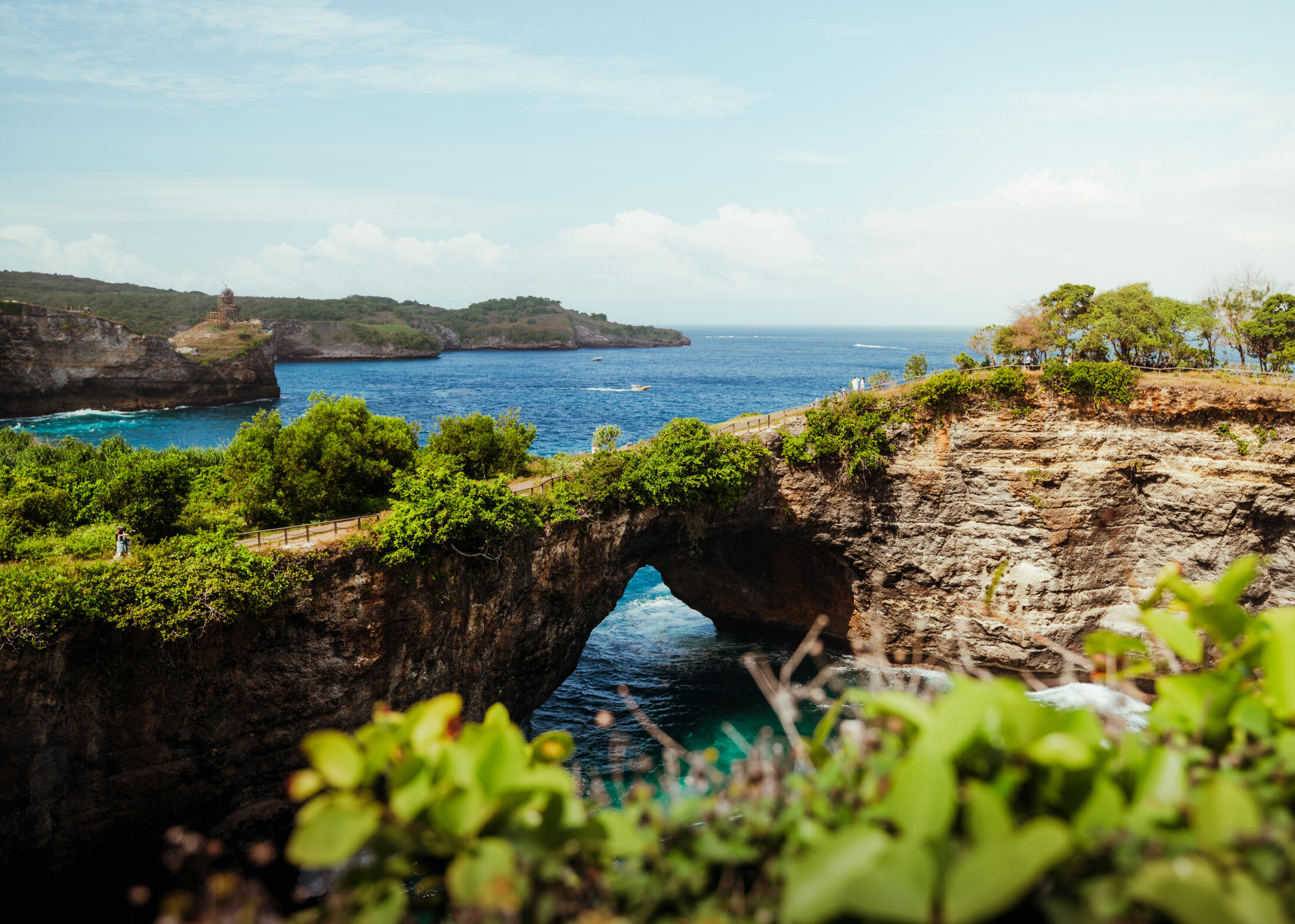 Nusa Penida Island — A scenic view that was filled with loads of people. I remember the struggle of trying to capture the soul and beauty of the island through this shot.
