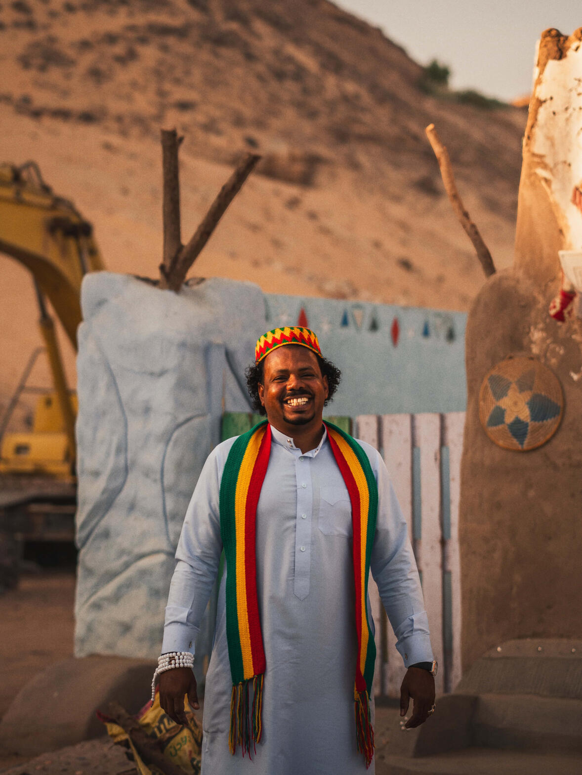 The Face of Aswan — A portrait that I always wanted to capture In Aswan, Egypt. The most genuine, kind, and stylish people you'd encounter during your stay in this magnificent city.